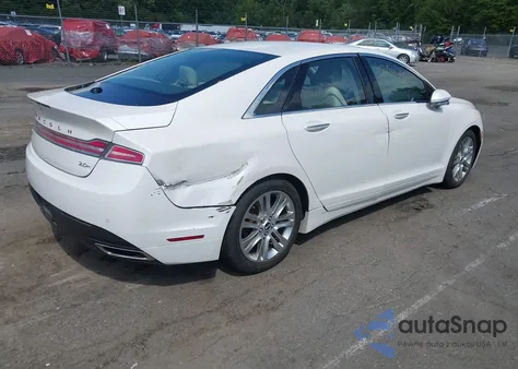 2016 Lincoln Mkz Hybrid from USA, damaged, VIN 3LN6L2LU2GR630149